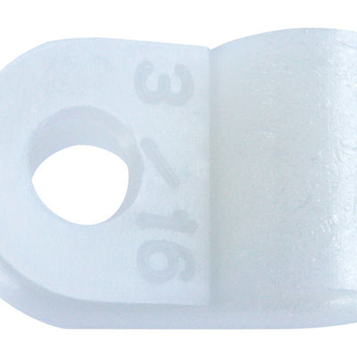Jandorf 3/16 in. D Nylon Cable Clamp 4 pk