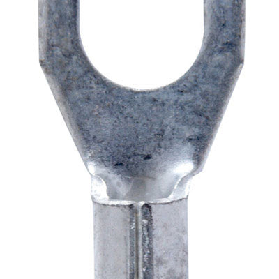 Jandorf 22-18 Ga. Uninsulated Wire Terminal Flange Silver 5 pk