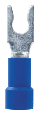 Jandorf 16-14 Ga. Insulated Wire Spade Terminal Blue 5 pk