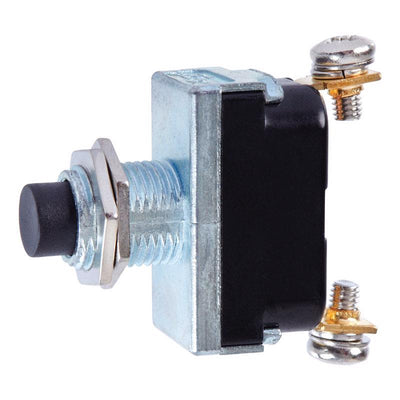 Jandorf 16 amps Single Pole Push Button Power Tool Switch Black/Silver