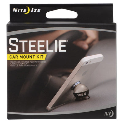 Nite Ize Steelie Black/Silver Cell Phone Car Mount For All Mobile Devices