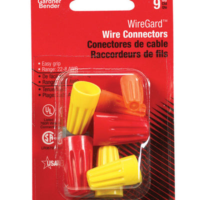 Gardner Bender WireGard Wire Connector Multicolored 9 pk