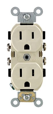 Leviton 15 amps 125 V Ivory Outlet 5-15R