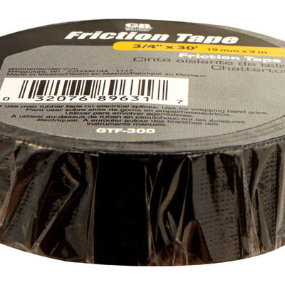 Gardner Bender 3/4 in. W X 30 ft. L Black Silicone Friction Tape