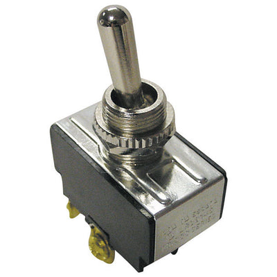Gardner Bender 20 amps Single Pole Toggle Switch Black/Silver