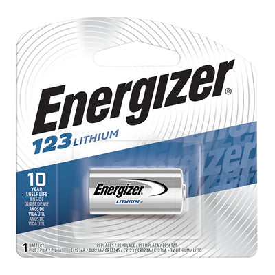 Energizer Lithium 123 3 V Camera Battery