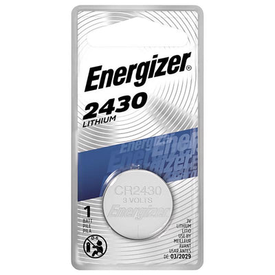 Energizer Lithium Coin 2430 3 V 0.29 mAh Keyless Entry Battery