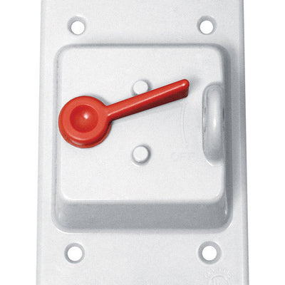 Sigma Electric Rectangle Plastic 1 gang 4.76 in. H X 3.01 in. W Toggle Switch Cover