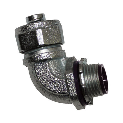 Sigma Electric ProConnex 3/4 in. D Zinc-Plated Iron 90 Degree Connector For Liquid Tight