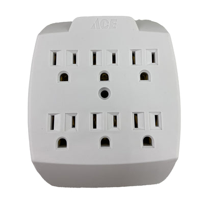 Projex Grounded 6 outlets Adapter