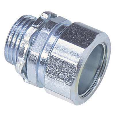 Sigma Electric ProConnex 1 in. D Zinc-Plated Steel Compression Connector For Rigid/IMC