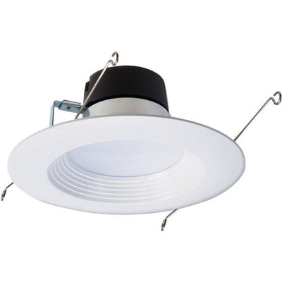 Halo Matte White 6 in. W Plastic LED Retrofit Recessed Lighting 10 W