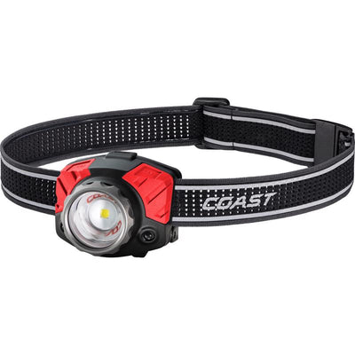 Coast FL85R 1250 lm Black LED Head Lamp