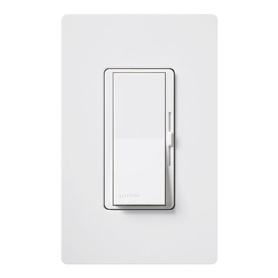 Lutron Diva White 300 W Tap Dimmer Switch