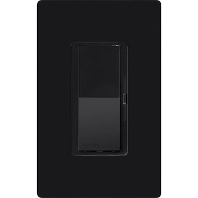 Lutron Diva Black 600 W 3-Way Dimmer Switch