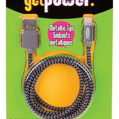 GetPower 3 ft. L Lightning Cable
