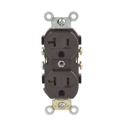 Leviton 20 amps 125 V Duplex Brown Outlet 5-20R