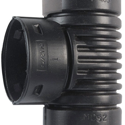 Advanced Drainage Systems 3 in. Snap X 3 in. D Snap Polyethylene 8 in. Tee