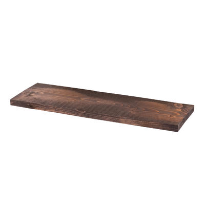 7-1/4 in. W X 36 in. D Brown Wood Shelf