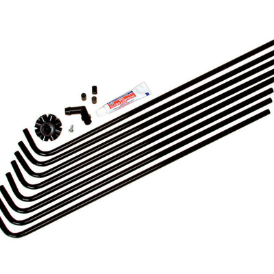 Dial 24 in. H X 4-3/4 in. W Black Plastic Evaporative Cooler Water Hook-Up Kit
