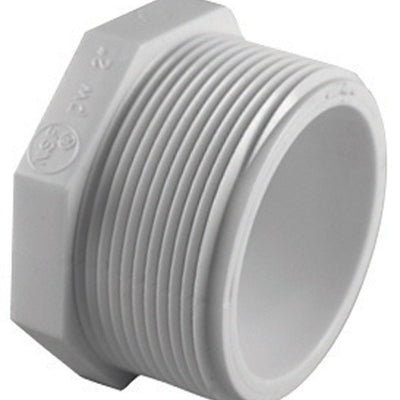 Charlotte Pipe Schedule 40 4 in. MPT PVC Plug