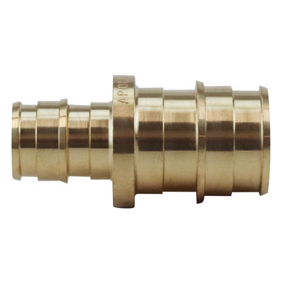 Apollo 1/2 in. Expansion PEX in to X 3/4 in. D Barb Brass Straight Coupling