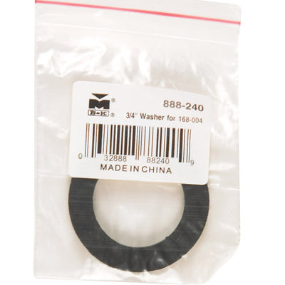 B&K 3/4 in. D Rubber Rubber Washer 5