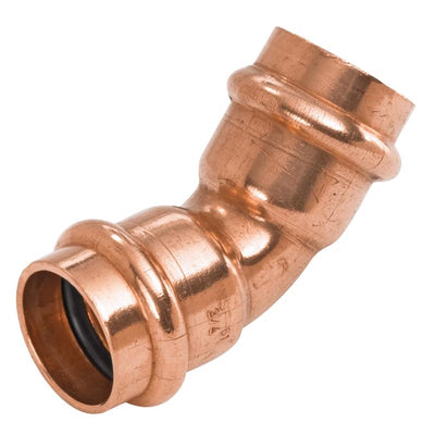 NIBCO 1 in. Press X 1 in. D Press Wrought Copper 45 Degree Elbow
