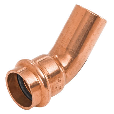 NIBCO 1 in. FTG X 1 in. D Press Copper 45 Degree Elbow