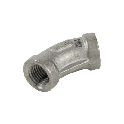 B&K Proline 3/8 in. FIP in. Stainless Steel 4 in. L 45 Degree Elbow
