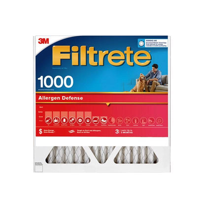 Filtrete 14 in. W X 14 in. H X 1 in. 1000 MPR Pleated Allergen Air Filter