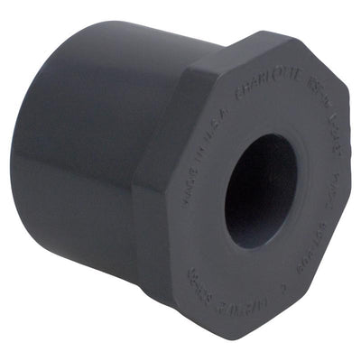Charlotte Pipe Schedule 80 1-1/2 in. Spigot X 1/2 in. D Slip PVC Reducer Bushing