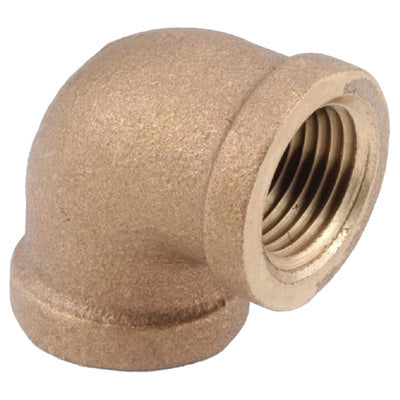 Anderson Metals 1/2 in. FIP in. X 1/2 in. D FIP Brass 90 Degree Elbow