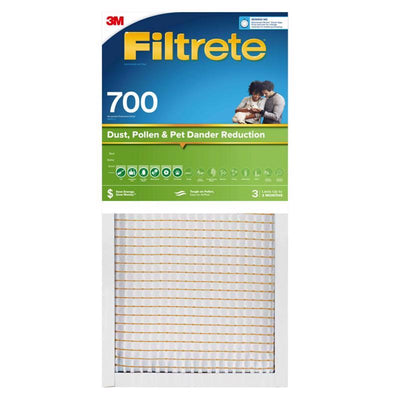 Filtrete 14 in. W X 24 in. H X 1 in. Polypropylene 700 MPR Pleated Air Filter