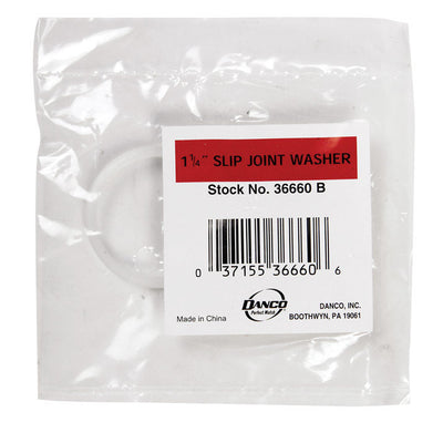 Danco 1-1/4 in. D Polyethylene Washer