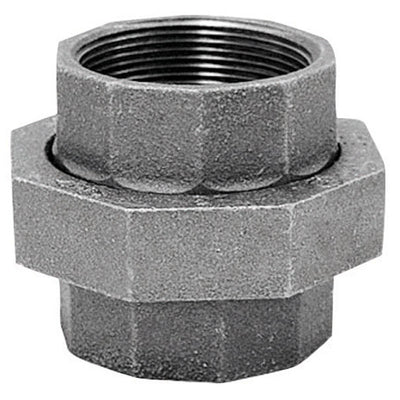 Anvil 1/8 in. FPT X 1/8 in. D FPT Black Malleable Iron Union