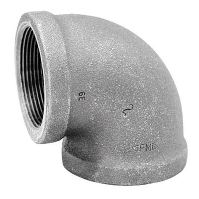 Anvil 1/8 in. FPT X 1/8 in. D FPT Black Malleable Iron Elbow