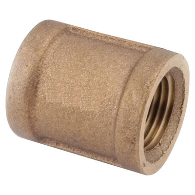 Anderson Metals 1 in. FPT in. X 1 in. D FPT Red Brass Coupling