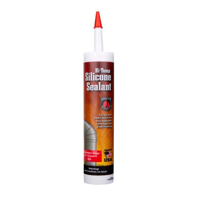 MEECO'S RED DEVIL High Heat Silicone Sealant