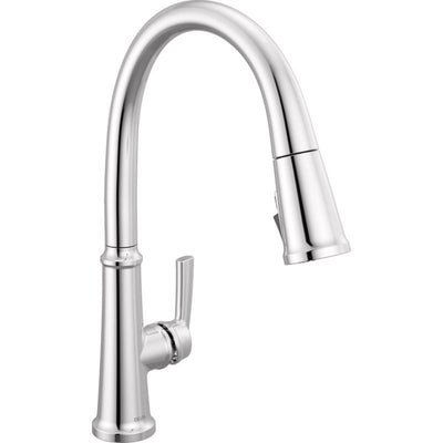 Delta Geist One Handle Chrome Pull-Down Kitchen Faucet