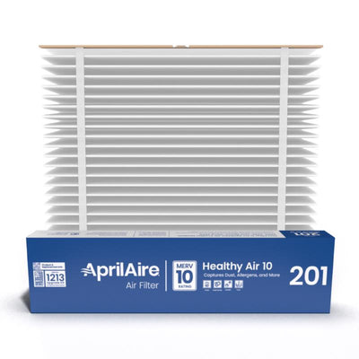 AprilAire 20 in. W X 25 in. H X 6 in. Fiberglass 10 MERV Pleated Air Filter