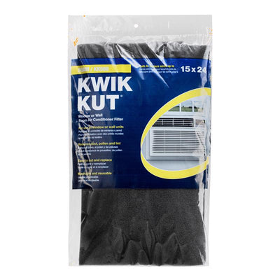NaturalAire 15 in. W X 24 in. H X 1/4 in. Polyester 1 MERV Air Conditioner Filter