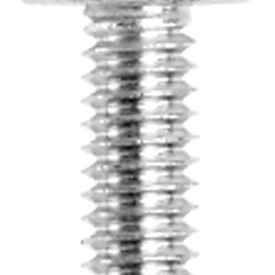Danco No. 8-32 X 1/2 in. L Slotted Binding Head Chrome-Plated Brass Faucet Handle Screw