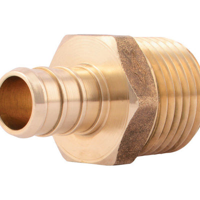 SharkBite Push to Connect 1/2 in. Male each X 1/2 in. D MNPT Brass Adapter