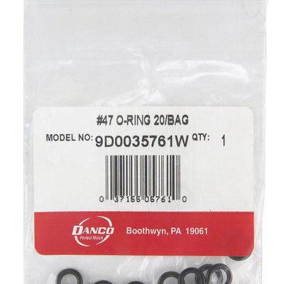 Danco 11/32 in. D X 7/32 in. D #47 Rubber O-Ring 20 pk