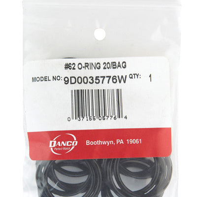 Danco 1-1/4 in. D X 1 in. D #62 Rubber O-Ring 20 pk