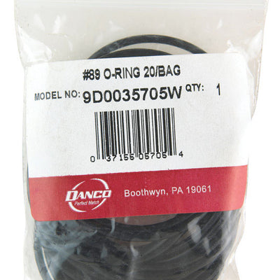 Danco 2-3/16 in. D X 2 in. D #89 Rubber O-Ring 20 pk