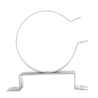 Selkirk 3 in. Aluminum/Galvanized Steel Band Wall Bunt