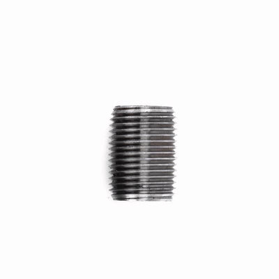STZ Industries 1/4 in. MIP each X 1/4 in. D MIP Black Steel Close Nipple