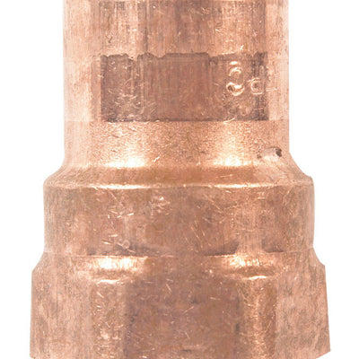 NIBCO 1 in. Copper X 1 in. D FTP Copper Pipe Adapter